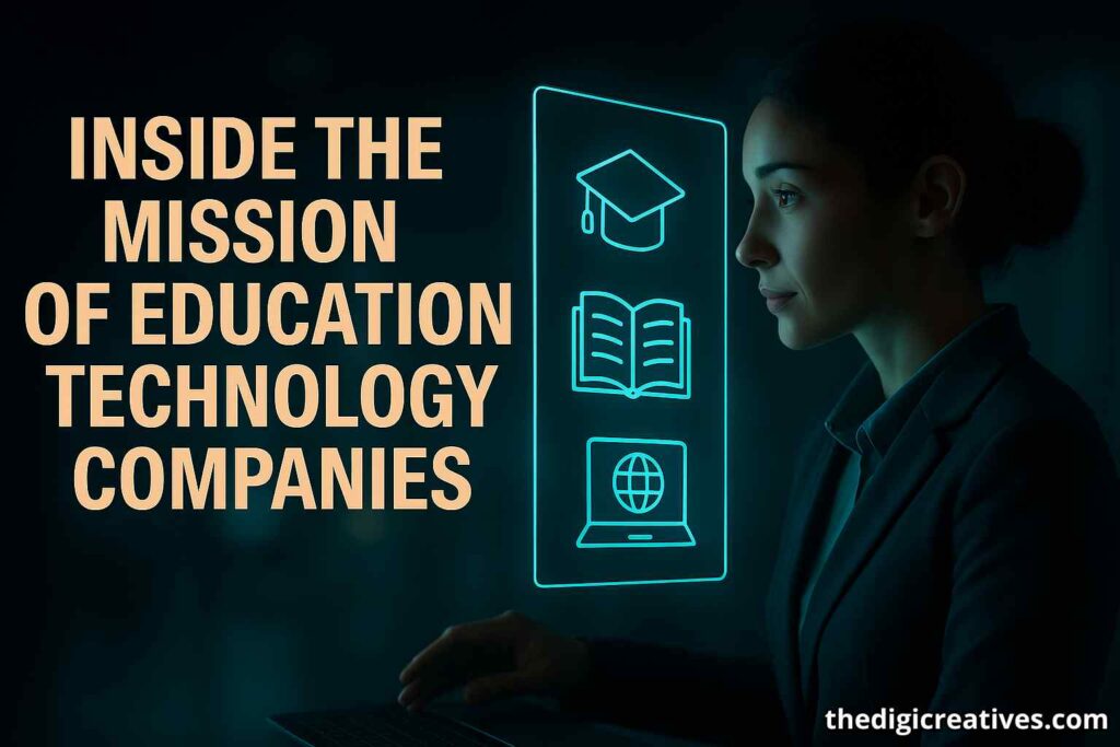 Inside the Mission of Education Technology Companies