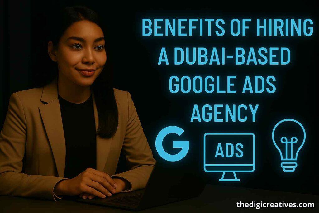 Benefits of Hiring a Dubai-Based Google Ads Agency