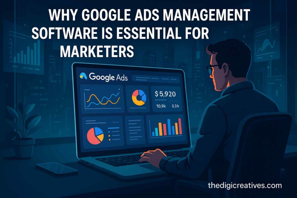 Why Google Ads Management Software is Essential for Marketers