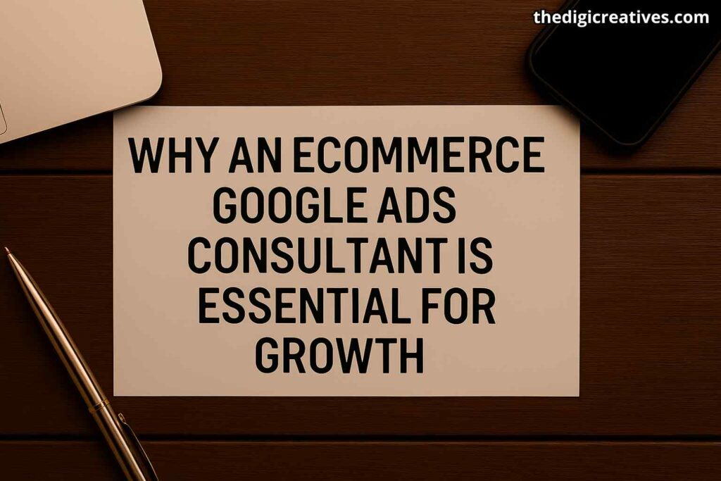 Why an Ecommerce Google Ads Consultant Is Essential for Growth