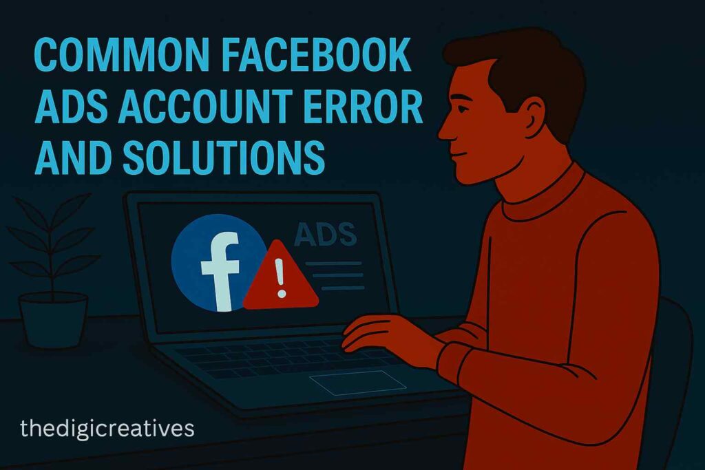 Common Facebook Ads Account Errors and Solutions