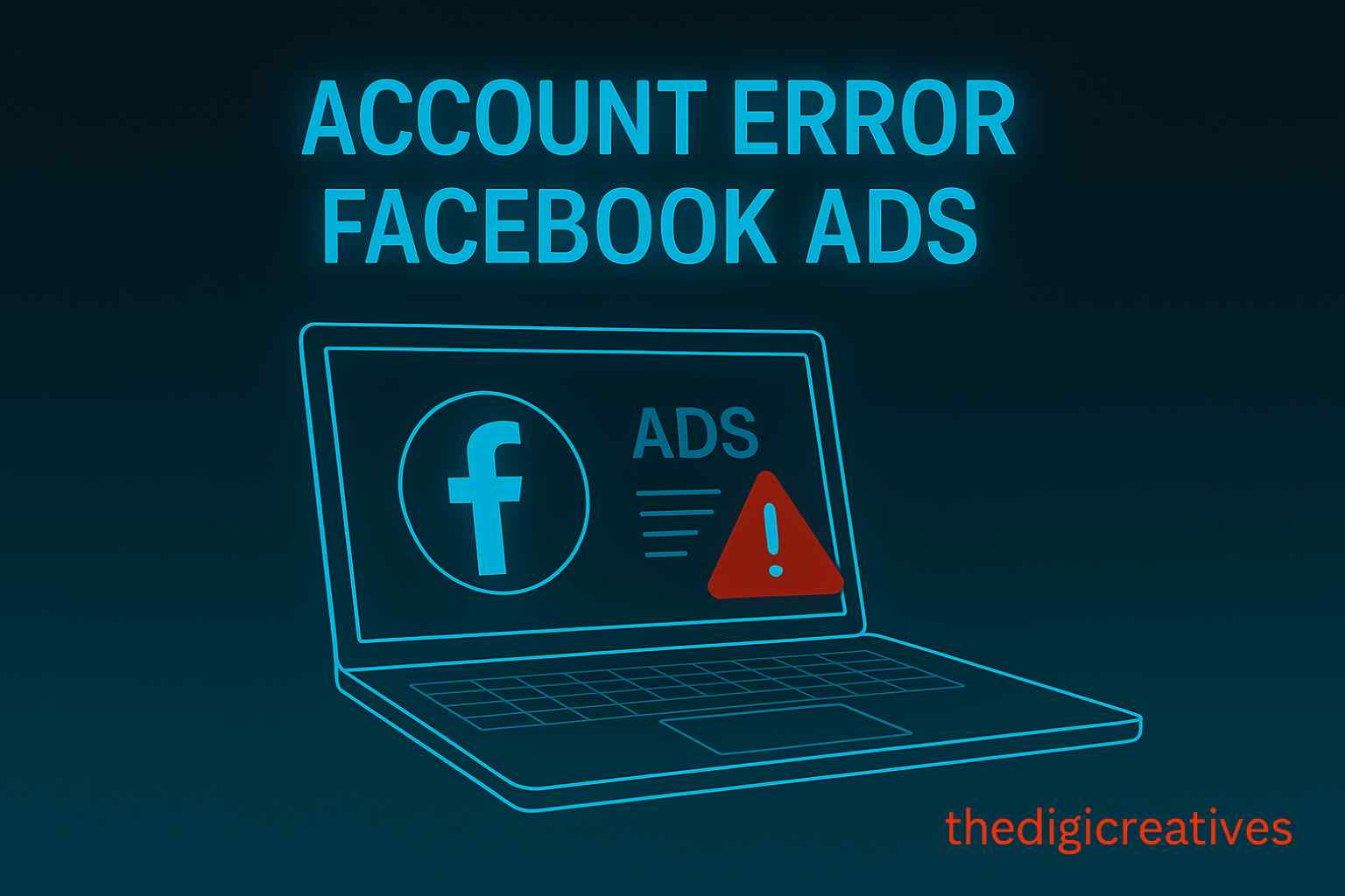 Account Error Facebook Ads