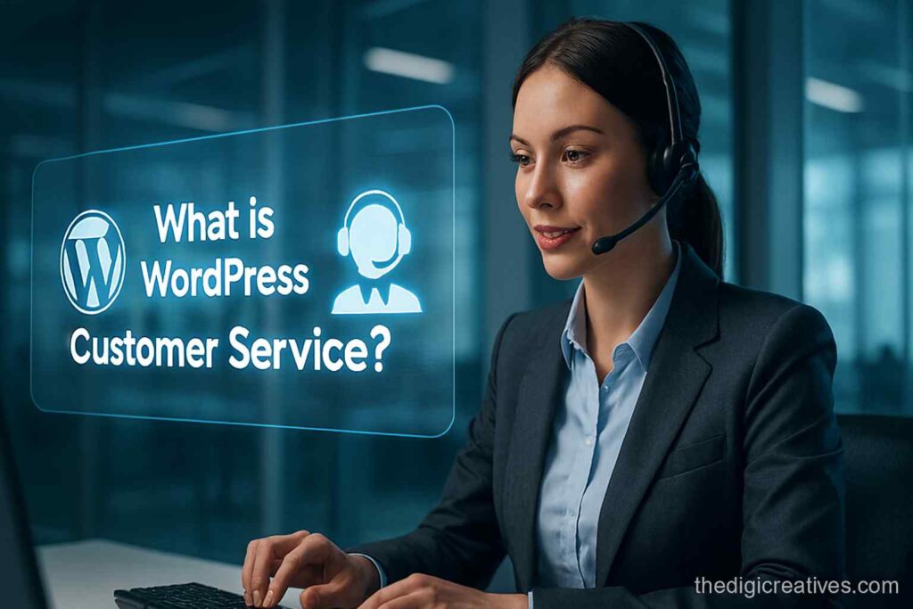 What is WordPress Customer Service?