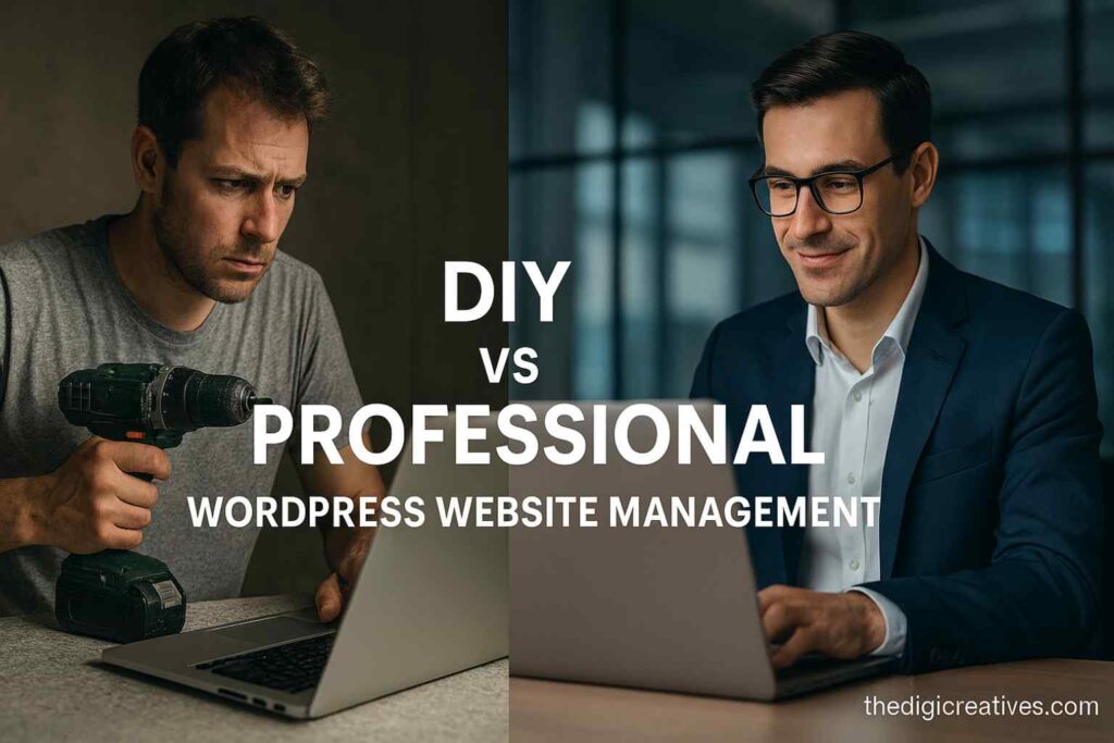 DIY vs Professional WordPress Website Management